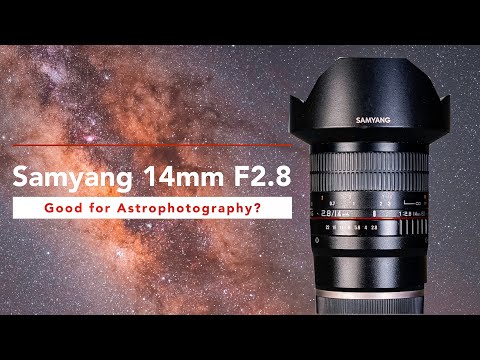 Samyang 14mm F2.8 good for Night and Astrophotography - Test in La Palma
