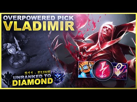 VLADIMIR IS SERIOUSLY OVERPOWERED - Unranked to Diamond: EUNE Edition | League of Legends