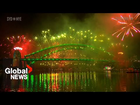 New Year's 2026: Australia puts on extravagant fireworks display over Sydney Harbour