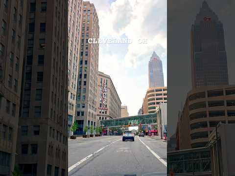 Downtown Cleveland, Ohio 🇺🇸 #usa #cleveland #Ohio #oh #usatravel
