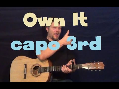 Own It (Drake) Easy Guitar Lesson Strum Chords How to Play Tutorial