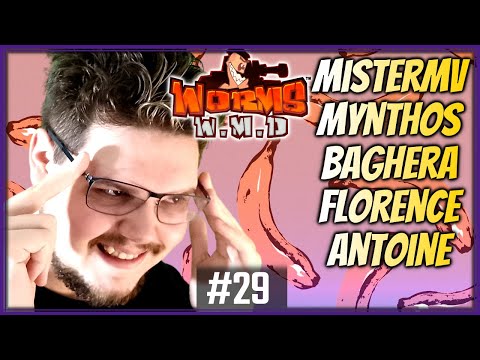 La BANANE du siècle - WORMS 1/3 ft MV/Antoine/Baghera/AngleDroit/Mynthos