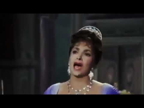 CORRECT PITCH: Gina Lollobrigida sings Vissi d'arte from Tosca