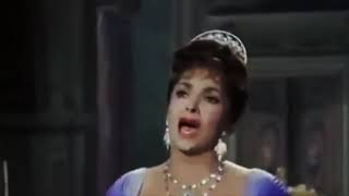 CORRECT PITCH: Gina Lollobrigida sings Vissi d'arte from Tosca