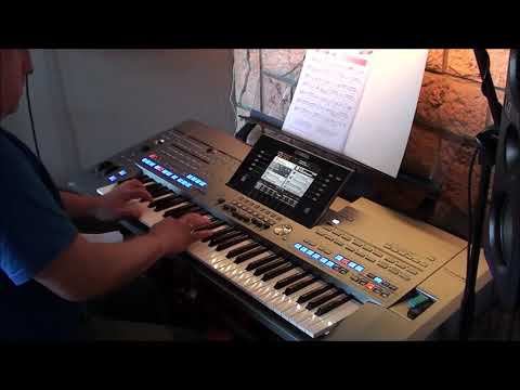 We zullen doorgaan - Ramses Shaffy (cover by DannyKey) on Yamaha keyboard Tyros 5