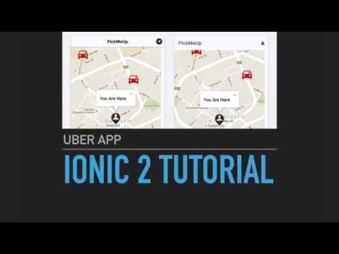 Ionic 2 Tutorial Uber App Intro