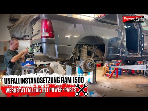 Werkstatt-Alltag bei Power-Parts - Folge #5: Unfallinstandsetzung eines RAM 1500