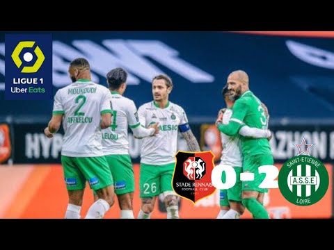 RÉSUMÉ RENNES 0-2 ASSE #SRFCASSE