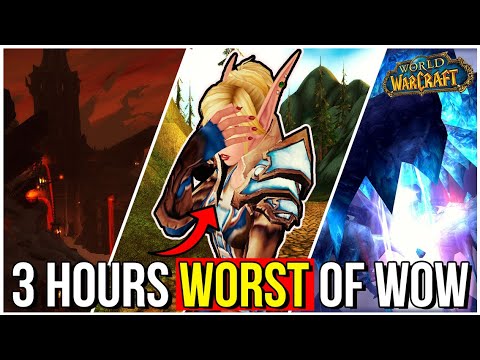 3+ HOURS WORST Of Warcraft To Fall Asleep To | World of Warcraft