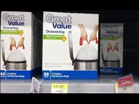 Walmart Trash Bags