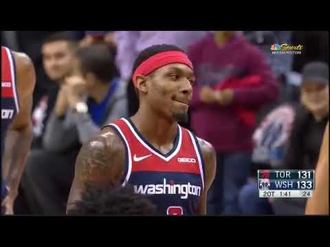 Serge Ibaka CLUTCH Raptors vs Wizards Bradley Beal gets Sad in 2OT Thriller !