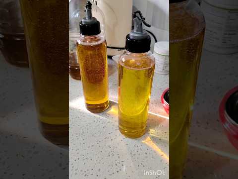 Plastic oil dispenser bottle, 1 litre