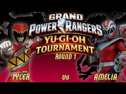 Tyler vs Amelia | Grand Power Rangers Yu-Gi-Oh Tournament | Round 1