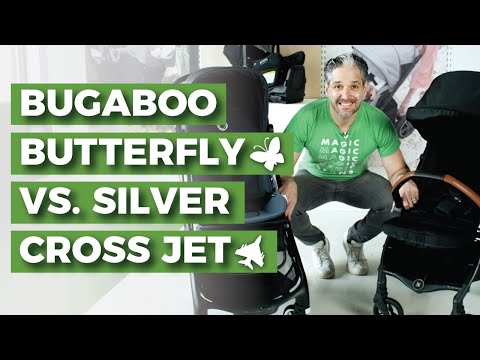 Bugaboo Butterfly vs. Silver Cross Jet 3 | Lightweight Travel Strollers | Magic Beans Reviews