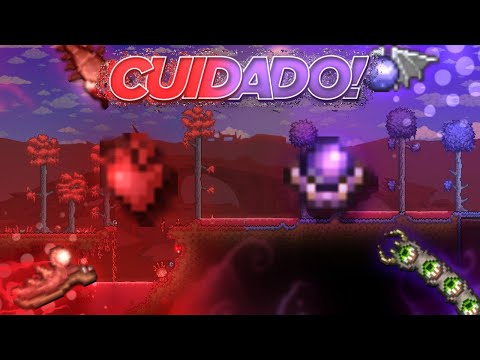 Proteja O Seu Mundo Antes Que Seja Tarde! - Como Lidar Com a Corrupção/Carmim no #Terraria
