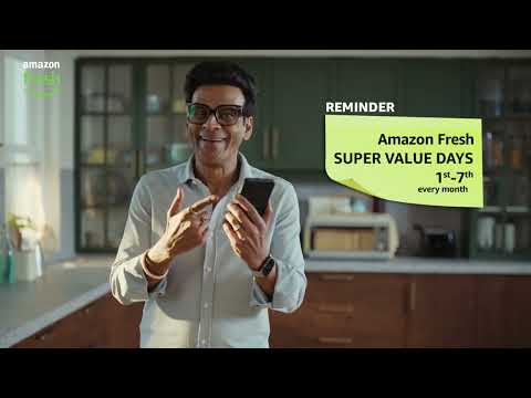Amazon Fresh - Nahi toh Mehenga Padega | Super Value Days | Hindi | 20s
