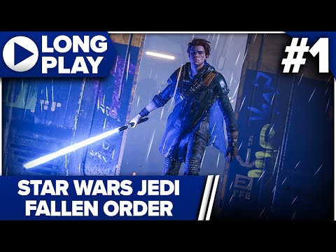 SW Jedi: Fallen Order - Part 1 │ 100% Cinematic Longplay │ Jedi Grandmaster, No Hit │ No Commentary