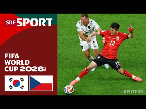 Südkorea - Tschechien | Highlights | Gruppe A - WM 2026 | SRF Sport