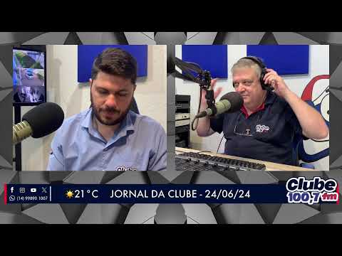 Jornal da Clube - 24/06/2024 - Edição da Manhã