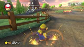 Wii Moo Moo Meadows - 1:22.957 - JαK (Mario Kart 8 World Record)