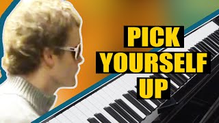 Derek Paravicini plays 'Pick Yourself Up'