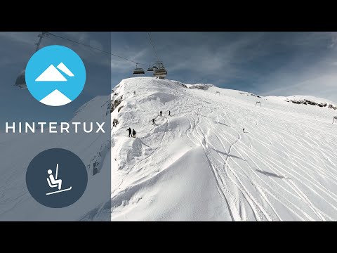 Lärmstange chairlift | Hintertux Glacier | Piste View