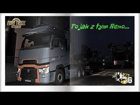 ETS 2 Renault Range T z gabarytem