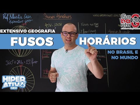 Geografia pro ENEM - Fusos Horários no mundo e no Brasil. Como Calcular?