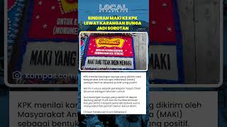 Sindiran MAKI ke KPK Lewat Karangan Bunga Jadi Sorotan Publik soal Status Yaqut Tahanan Rumah