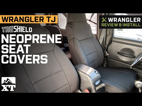 2003-2006 Jeep TJ TruShield Neoprene Front and Rear Seat Covers Review & Install
