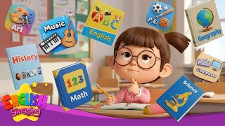 Which subjects do you like? - [New] - Educational Children Song - AI Animation for Kids