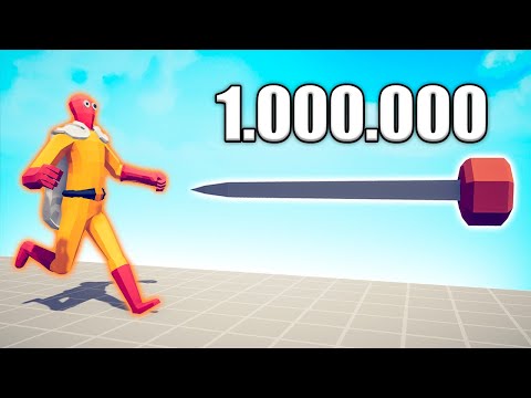 1.000.000 DAMAGE BLOWDART vs UNITS - TABS | Totally Accurate Battle Simulator 2024