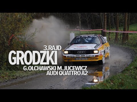 3.RAJD GRODZKI: G.OLCHAWSKI M.JUCEWICZ |AUDI QUATTRO A2| PODSUMOWANIE