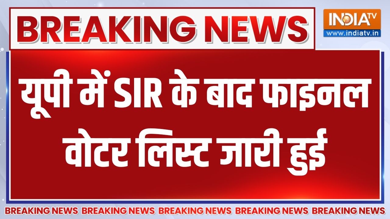 UP में SIR के बाद फाइनल Voter list जारी हुई, Deputy CM Brajesh Pathak की सीट पर 34% ?