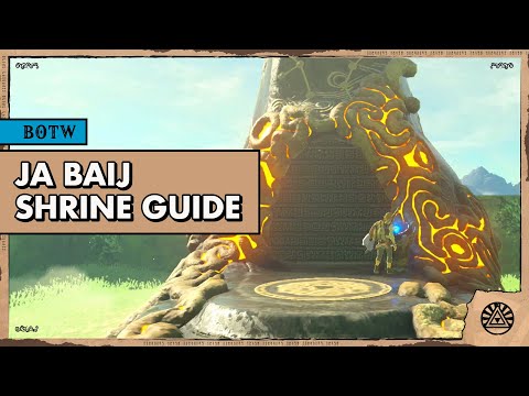 Ja Baij Shrine guide and puzzle solutions - The Legend of Zelda: Breath of the Wild