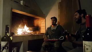 9 de julio - callejeros (cover con guitarra y melodica)