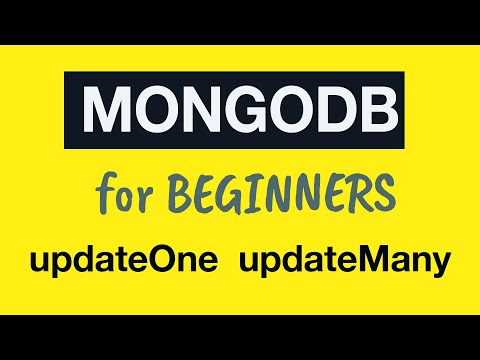 MongoDB Tutorial for Absolute Beginners 26 MongoDB update Methods updateOne and updateMany