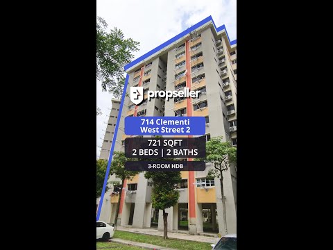 714 Clementi West Street 2, 714 Clementi West Street 2, 2 Bedrooms, 721 sqft, HDB Flat For Sale, by KOH YONG JIAN, 500148199 - PropertyGuru.com.sg