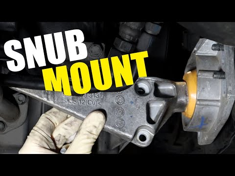 How to Replace a Snub Mount on a B7 Audi A4