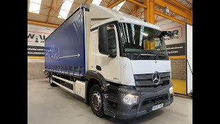 Купить грузовик штору Mercedes-Benz ANTOS 1824 - Изображение 4 | Autoline LT Грузовик штора Mercedes-Benz ANTOS 1824 | Изображение 4 - Autoline