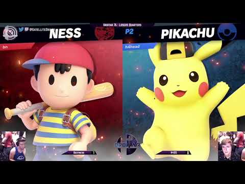 BestNess (Ness) vs. H4DS (Pikachu) - Orbitar 76 - Losers Quarters