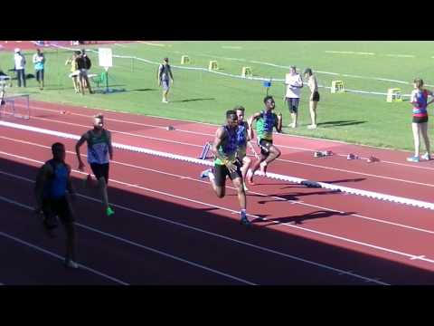 Régionaux 2017 : 100m TCM Série 1 (vent -0,5 m/sec)