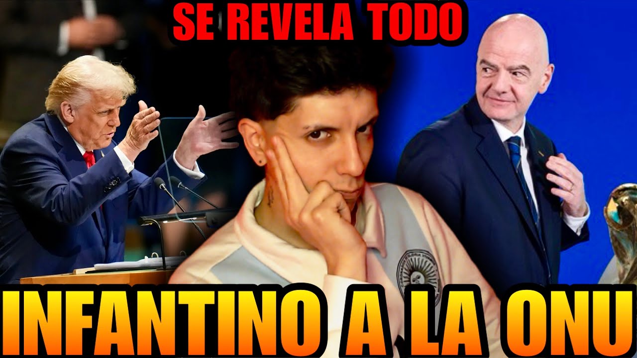 TODO SALE A LA LUZ: INFANTINO manejará la ONU como premio