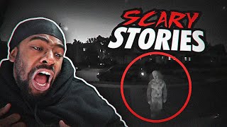 REACTING TO SCARY SHORT STORIES!