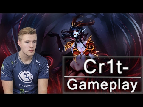 EG.Cr1t- Queen of Pain Gameplay - Evil Geniuses