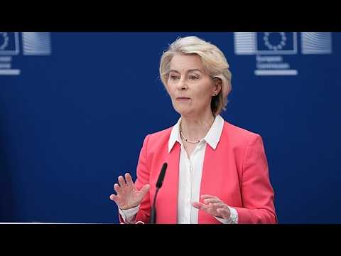 Video Thumbnail: Putins eingefrorenes Geld: EU macht weitere 1,4 Milliarden für Ukraine locker