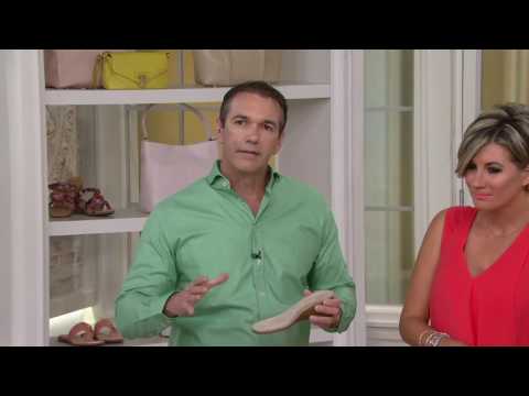 Vionic Orthotic Triple Strap Slide Wedges - Dwyn on QVC