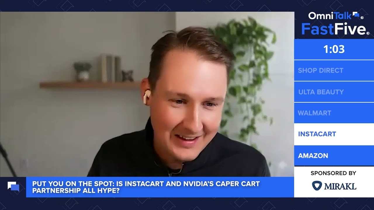 Instacart’s Smart Cart Uses AI to Watch Your Every Move | Fast Five Shorts