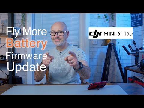 DJI mini 3 Pro Drone - Battery Firmware Update for Fly More Kit