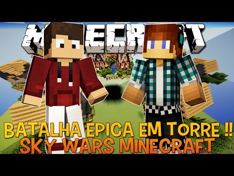 EPIC Tower Battle!! SkyWars - Minecraft